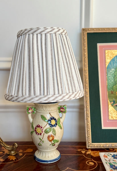 Floral Mini Japanese Table Lamp