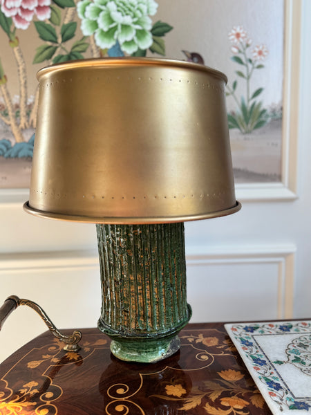 Tamegroute Green Moroccan Table Lamp