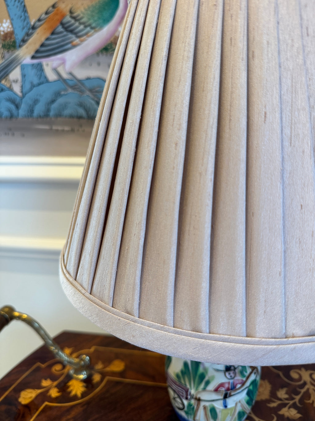 Mountain Man 1950’s Porcelain Table Lamp | Mountain Man 1950’s Porcelain Table Lamp