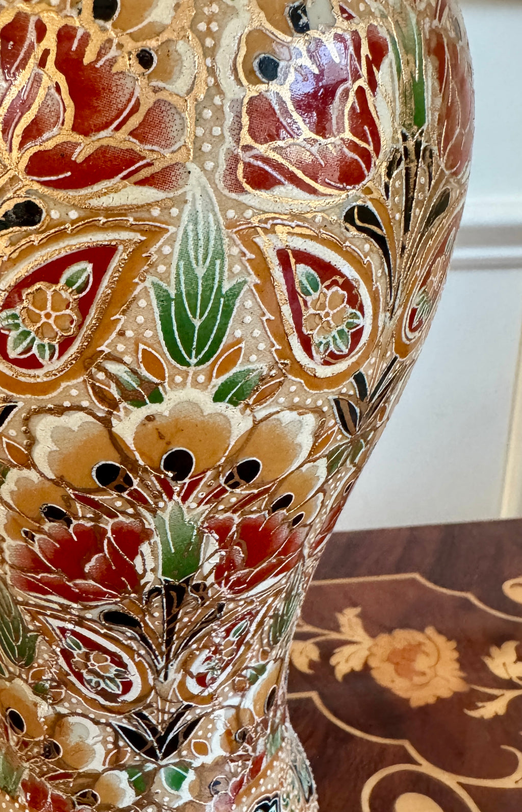 Satsuma Floral Vase Table Lamp | Satsuma Floral Vase Table Lamp