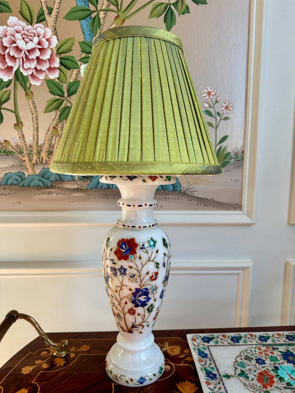Taj Mahal Inlay Lamp | Taj Mahal Inlay Lamp