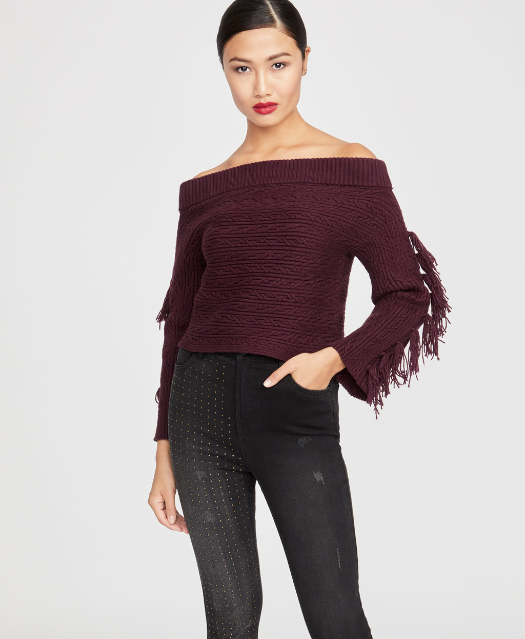 Ryanne Sweater | Royal Orchid