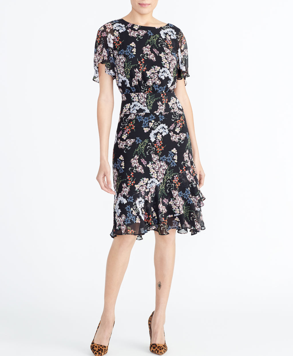 Floral Ruffle Dress | Floral Ruffle Dress