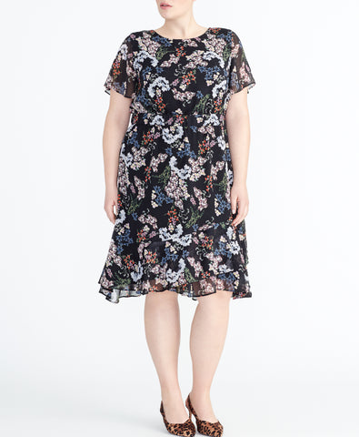 floral-ruffle-dress