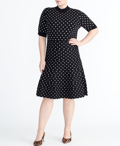dot-knit-dress