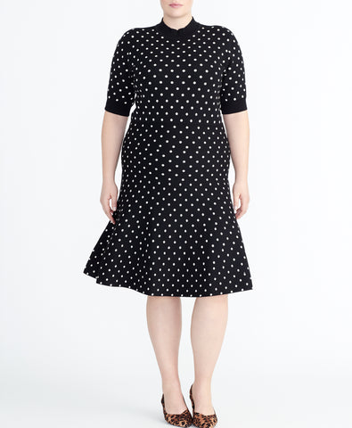 dot-knit-dress