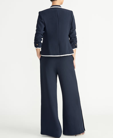 gathered-sleeve-blazer