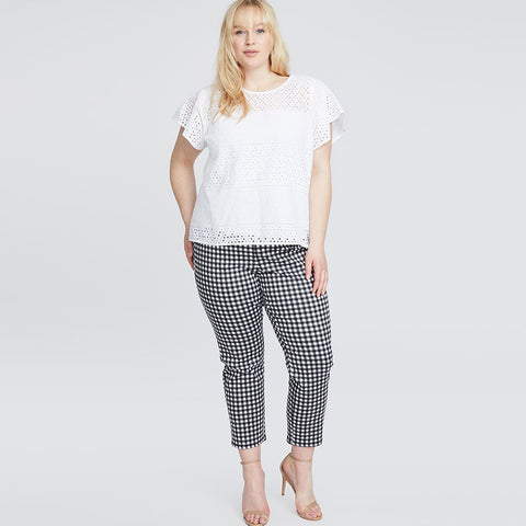 gingham-pant