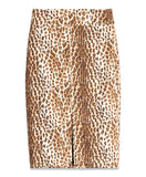 Leopard Pencil Skirt | Leopard Pencil Skirt