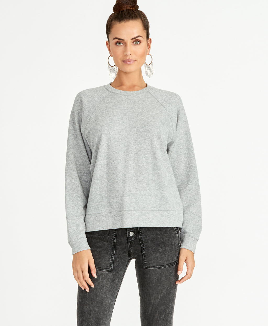 Moana Top | Heather Grey